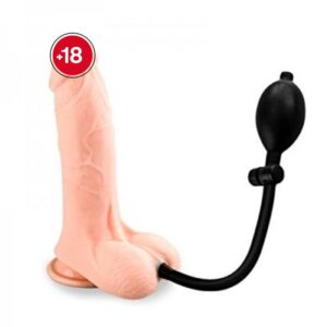 Şişebilen Vantuzlu Tam Realistik Penis Vibratör (Ten Rengi)     ''Retardex Genital Bölge Koku Giderici Hediyeli''