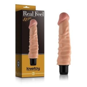 Lovetoy Real Feel Cyberskin 20 CM Titreşimli Vibratör Penis