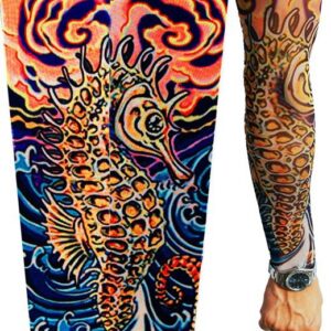 Tattoo Deniz atı Motifli Giyilebilir Dövme