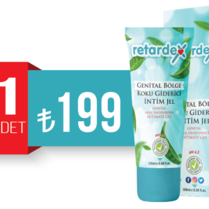 RETARDEX Genital Bölge Koku Giderici İntim Jel 100ml. (pH 4.2)
