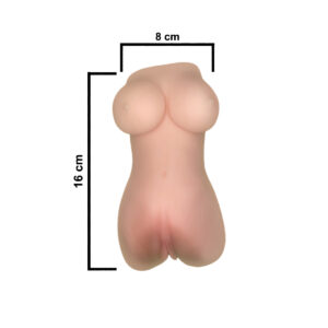 Big Ass - 16 Cm. - Ultra Realistik - Slikon Göğüslü 1.Sınıf Anal & Vajinal Masturbatör