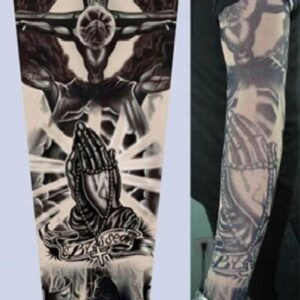 Tattoo Haç Motifli Giyilebilir Dövme