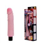 JW Titreşimli Vibratör 20 Cm Ten Rengi Realistik Penis Dildo