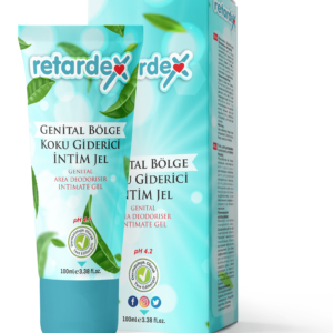 RETARDEX Genital Bölge Koku Giderici İntim Jel 100ml. (pH 4.2)