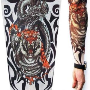 Tattoo Kaplan Motifli Giyilebilir dövme