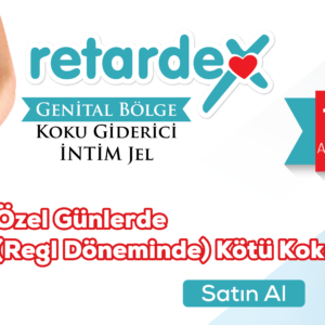RETARDEX Genital Bölge Koku Giderici İntim Jel 100ml. (pH 4.2)