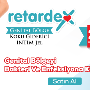 RETARDEX Genital Bölge Koku Giderici İntim Jel 100ml. (pH 4.2)