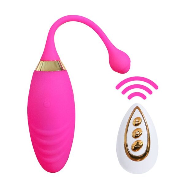 Yiwu Love 17 Cm. - USB Şarjlı - 10 Farklı Titreşim Modlu - Uzaktan Kumandalı - Klitoris Uyarıcılı - Teknolojik Vibratör