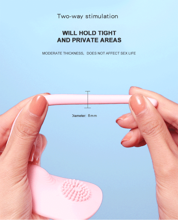 Yiwu Love 7.2 Cm. - USB Şarjlı - 7 Farklı Titreşim Modlu - Uzaktan Kumandalı - Klitoris Uyarıcı Külot İçi G-Spot Vibratör - Görsel 3