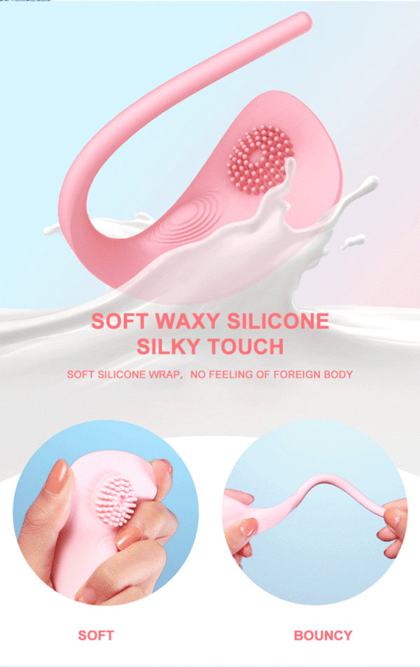 Yiwu Love 7.2 Cm. - USB Şarjlı - 7 Farklı Titreşim Modlu - Uzaktan Kumandalı - Klitoris Uyarıcı Külot İçi G-Spot Vibratör - Görsel 6